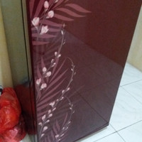 Kulkas sharp 1 pintu bekas / second new