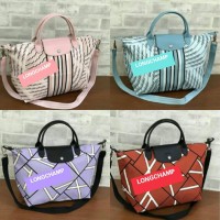 TAS LONGCHAMP NEO GEO PASTEL & FANTASY MEDIUM ORIGINAL