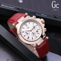 Jam Tangan Wanita Gc Tali Kulit Super Mewah ( Aigner Bonia Casio )