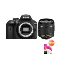 Nikon D3400 Kamera DSLR Free Lensa AF-P 18-55mm VR Memory Sony 8