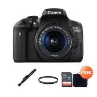 Canon EOS 750D 18-55mm IS STM Kamera DSLR Free Tas Kamera Canon