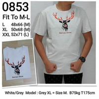 Baju korea pria kaos import tshirt branded dewasa 0853