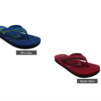 Sendal Jepit / Sandal Jepit Pria NEW ERA HRV Merah Size 40 dan 42