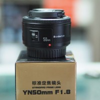 Jual Lensa Yongnuo 50mm f1 8 Canon Lensa fix canon yn 50mm f1 8 PROMO BUL Murah