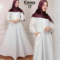 promo Baju Muslim Maxi Emma model gamis terbaru wanita smart