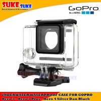 Housing Waterproof Case For Gopro Hero 3 - Hero 3 Plus - Hero 4 Silver