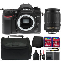 Nikon D7200 24.2MP DSLR Camera with 18-140mm Lens and Great Value Kit