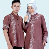 Jual Baju Koko Muslim Couple Pria 582-11 Murah