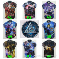 Jual Paket Kaos 3D dan non-3D Full Print Thailand Murah