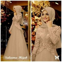 TERLARIS syari Gamis Baju Kekinian Wanita Muslim Salema Syari beautif