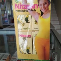 Jual Pelangsing Tubuh Nitasan Paket Isi 4 Botol @12 Kapsul Keren