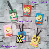 Jual LUGGAGE TAG GAMBAR KOPER CUCI GUDANG MURAH GROSIR TERMURAH Murah