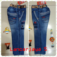 CELANA JEANS LEVIS PANJANG ANAK LAKI MURAH BONUS IKAT PINGGANG J10