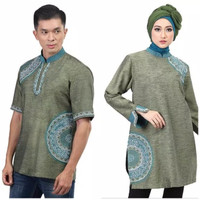 Busana Muslim Couple Inficlo Pria SGB 873 dan Wanita SGB 334