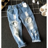 CELANA RIPPED JEANS ANAK BAYI BALITA PEREMPUAN LAKI LUCU BAHAN IMPORT
