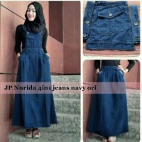 promo Set Nurida 3in1 Rok Kodok Maxidress Jeans Setelan Wanita Hijab