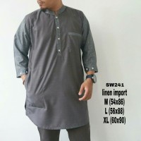 Jual MURAH !! BEST SELLER !! GAMIS PRIA IMPORT bahan Cotton Oxsfort Murah