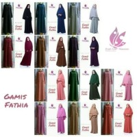 Blouse Muslim Gamis Fathia hijab Alsa