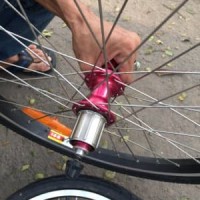 Wheelset Sepeda Lipat Folding Bike 20 inch Bearing Jang Berkualitas