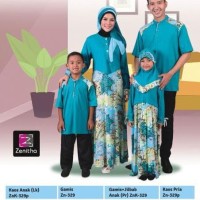 Diskon Sarimbit Keluarga Toska - Zenitha - Zn 329 - Baju Muslim