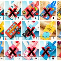 Jual Tag Koper / luggage tag / identitas koper \ tag name Murah