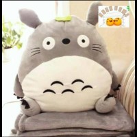 Jual Termurah !!! 03 - Bonmut Boneka Balmut Bantal Selimut Karakter Totoro Murah