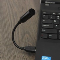 Mini USB Flexible Stick Microphone Mic PC MAC Laptop MSN Skype VOIP