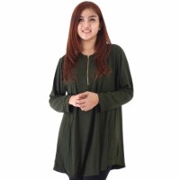 MODEL BARU Baju Premium Wanita Atasan Blouse Muslim Free Size ZETTA J