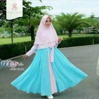 SALE Baju Premium Gamis Syari Maira Dark Tosca pakaian muslim pria wa