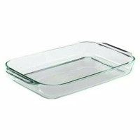 Pyrex tempat wadah makanan 1.5 L. Tempered glass