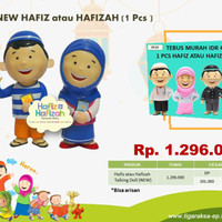 Jual Hafiz Doll bundling Hafiz Junior Freeong Murah