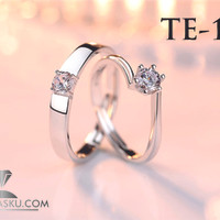 CINCIN KAWIN TUNANGAN COUPLE PERAK TE-117