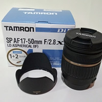 (GARANSI RESMI HALO DATA)LENSA TAMRON SP AF17-50MM F/2.8 FOR NIKON