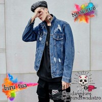 MODEL BARU jaket jeans jaket levis jaket ripped jaket pria dan wanita