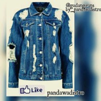 TERLARIS jaket jeans levis jaket jeans sobek tidak tembus pria wanita
