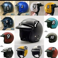 Helm Bogo Retro Cargloss original Bukan Ink Kyt cakil jpn