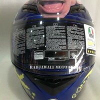 HELM AGV ROSSI FACE K3 official SIZE M ASLI YAMAHA Diskon