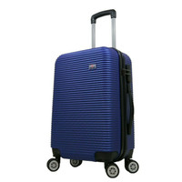 Tas travel koper fiber kabin umroh polo L01 biru tua dark uk 20 inchi