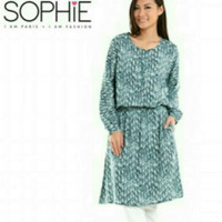 Gaun busana muslim baju terusan Sophie Martin Paris