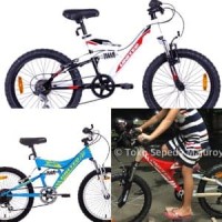 Sepeda Mtb Roda 20 Inch United 3070 6speed V Brake Berkualitas