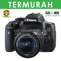Jakarta Digital CANON EOS 750D LENSA 18-55 IS STM - Kamera 750 D