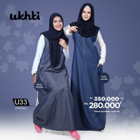 Gamis overall Ukhti munira
