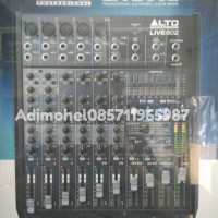 Mixer ALTO Professional LIVE802 LIVE 802 8 Channel 2 Bus