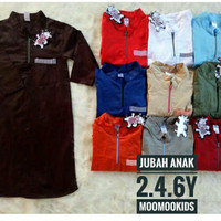 Jubah muslim anak - baju koko anak