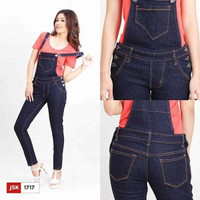 Celana Panjang Overall Jumsuit Kodok Wanita JSK Jeans (3 varian)
