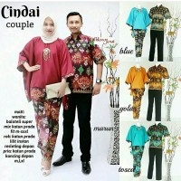 kebaya modern. batik couple. kutubaru sarimbit cindai PROMO