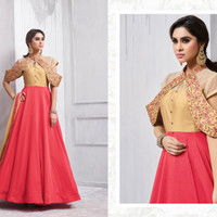 Navya Anarkali 07/Maxi Dress Gamis Pesta India/Gaun Pengantin Import