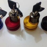 Kunci Disk Disc Lock Bulat Besar CNC Gembok Cakram Motor