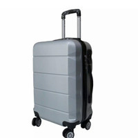 Tas Koper Fiber Travel Umroh koper kabin Polo E01 Silver uk 20