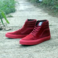 SEPATU VANS OLDSKOOL FULL NAVY MERAH POLOS WHITE PUTIH OLDSKOOL ERA